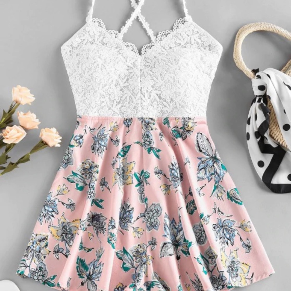 Floral Romper